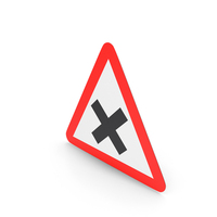 Spanish Sign Crossroads PNG & PSD Images