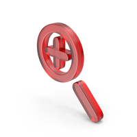 Magnify Plus Glass PNG & PSD Images