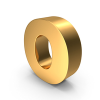 Gold O PNG & PSD Images