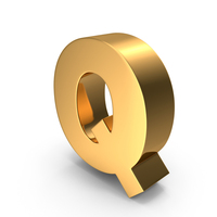 Gold Q PNG & PSD Images