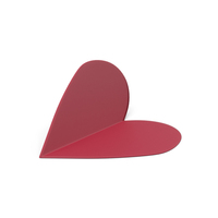 Paper Cutout Heart PNG & PSD Images