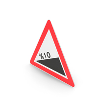 Turkish Sign Steep Ascent PNG & PSD Images