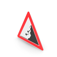 Turkish Sign Rocks can Fall PNG & PSD Images