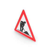 Turkish Sign Roadworks Area PNG & PSD Images