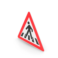 Turkish Sign Pedestrian Crossing PNG & PSD Images