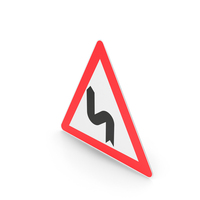 Turkish Sign Double Curve First to Left PNG & PSD Images