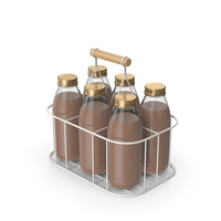 Milk Bottle Carrier PNG & PSD Images