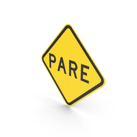 Brazilian Sign Stop Ahead PNG & PSD Images