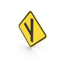 Brazilian Sign Oblique Road Ranch to Left PNG & PSD Images