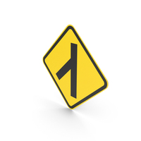 Brazilian Sign Merging Traffic from Left PNG & PSD Images