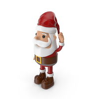 Cartoon Santa Claus Character PNG & PSD Images