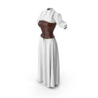 Corset Dress PNG & PSD Images