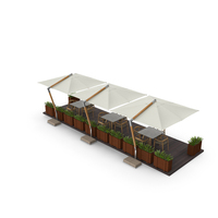 Patio Outdoor Dining Restaurant PNG & PSD Images