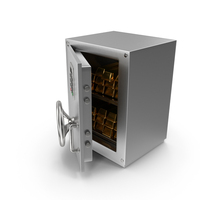 Open Cartoon Bank Vault PNG & PSD Images