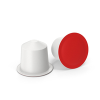 Red Coffee Capsules PNG & PSD Images