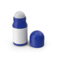 Blue Antiperspirant Roll-On PNG & PSD Images