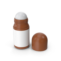 Brown Anti-Perspirant Roll-On Deodorant PNG & PSD Images
