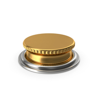 Gold Button PNG & PSD Images