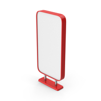 Red Advertising Stand PNG & PSD Images