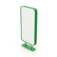 Green Advertising Stand PNG & PSD Images