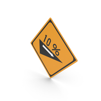 Japanese Sign Steep Descent PNG & PSD Images