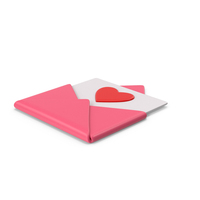 Cartoony Love Message PNG & PSD Images