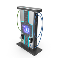 Industrial Electric Vehicle Charger PNG & PSD Images