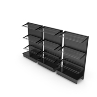 Single Sided Wire Shelf PNG & PSD Images
