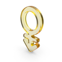 Androgyne Symbol Glass PNG & PSD Images