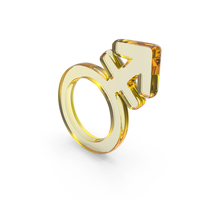 Glass Androgyne Symbol PNG & PSD Images