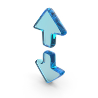 Glass Flip Vertical Symbol PNG & PSD Images