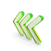 Glass Side Direction Arrows Symbol PNG & PSD Images