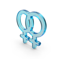 Glass Lesbian Symbol PNG & PSD Images