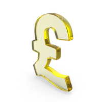 Glass Pound Symbol PNG & PSD Images