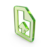 Glass File Upload Symbol PNG & PSD Images