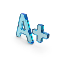Glass Increase Font Symbol PNG & PSD Images
