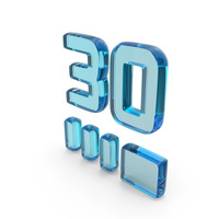 Glass 30 Sec Time Symbol PNG & PSD Images