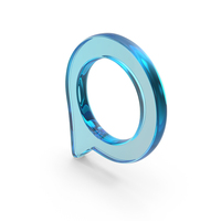 Glass Speech Bubble Symbol PNG & PSD Images