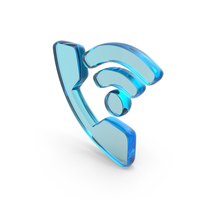 Glass WiFi Calling Symbol PNG & PSD Images