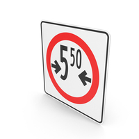 Mexican Sign Width Limit PNG & PSD Images