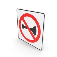 Mexican Sign Use of Audible Signals Prohibited PNG & PSD Images