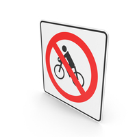 Mexican Sign Pedal Cycles Prohibited PNG & PSD Images