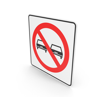 Mexican Sign Overtaking Prohibited PNG & PSD Images