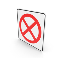 Mexican Sign No Stopping PNG & PSD Images