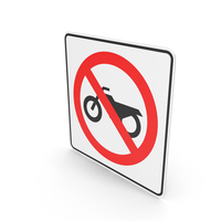 Mexican Sign Motorcycles Prohibited PNG & PSD Images