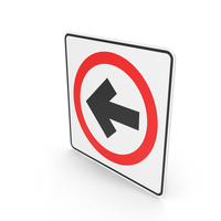 Mexican Sign Mandatory Direction of Traffic PNG & PSD Images