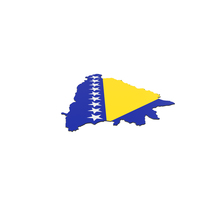 Bosnia and Herzegovina Map PNG & PSD Images