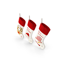 Christmas Stockings Decoration PNG & PSD Images