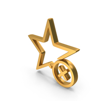 Gold Remove Bookmark Icon PNG & PSD Images