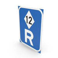 South African Sign Reserved for Vehicles with Large Capacity PNG & PSD Images